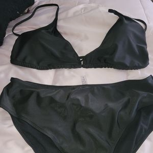 Plus size new black bikini 4xl